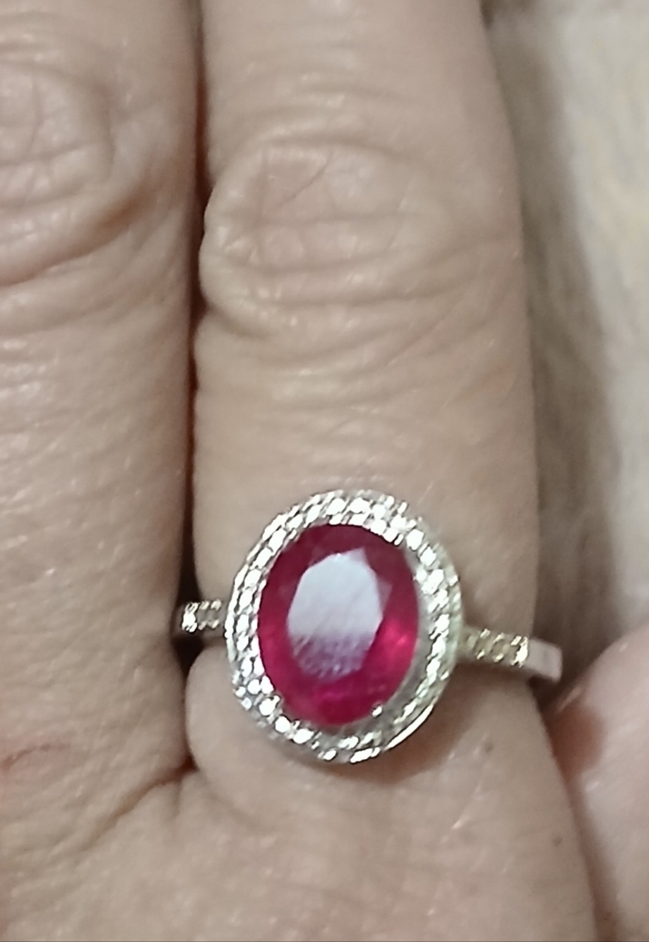 Genuine RUBY ring - Picture 12 of 13